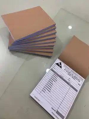 Talões de Pedido